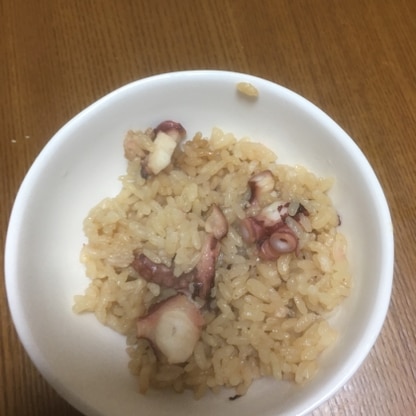 美味しいです！タコってこんなに小さくなるんですね(^_^;)